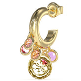 Aretes Guess Dama Petra Dorado